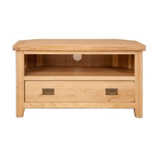 Beachcroft Light Oak Corner TV Cabinet Beachcroft Light Oak Corner TV Cabinet