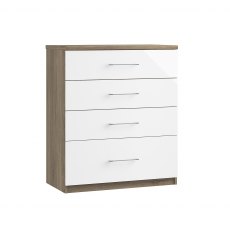 Cologne 4 Drawer Chest (1 Deep Draw) Cologne 4 Drawer Chest (1 Deep Draw)