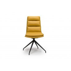 Nardia Ochre Swivel Chair Black Legs Nardia Ochre Swivel Chair Black Legs