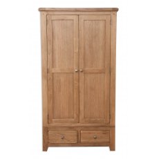 Beachcroft Rustic 2 Door 2 Drawer Wardrobe Beachcroft Rustic 2 Door 2 Drawer Wardrobe