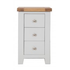 Beachcroft Slate 3 Drawer Bedside Beachcroft Slate 3 Drawer Bedside