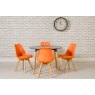 Upton Orange Chair (Set of 4)